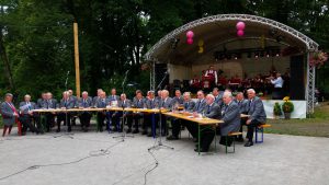 Frühschoppen zum Parkfest und Reitturnier in Löbnitz 2016 - Blasmusikverein Schenkenberg e.V.