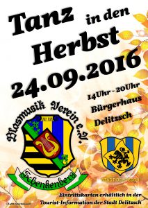 Tanz in den Herbst 2016 - Blasmusikverein Schenkenberg e.V.