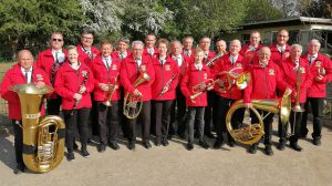 Gruppenfoto Schenkenberg 2019 - Blasmusikverein Schenkenberg e.V. im Tiergarten Delitzsch