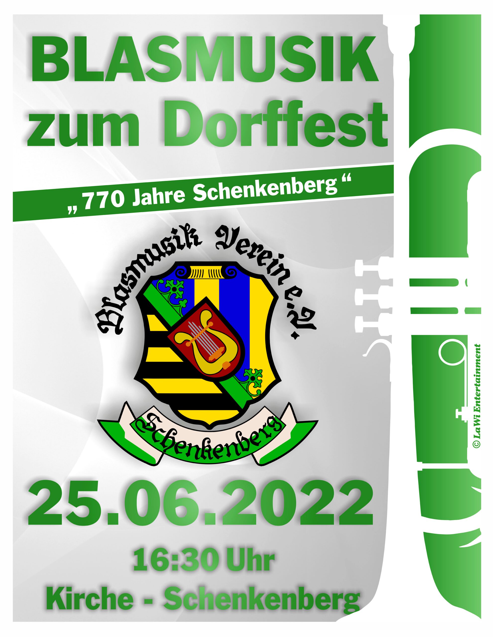 Blasmusik zum Dorffest - Blasmusikverein Schenkenberg e.V. 2022 - Blasmusikverein Schenkenberg e.V.